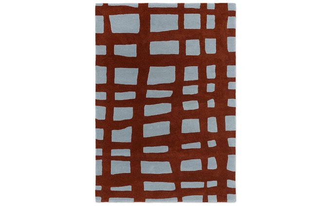 Шерстяной ковер из Англии Scion Arlo brick по доступной цене