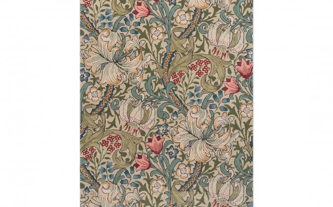 Golden Lily Green Red