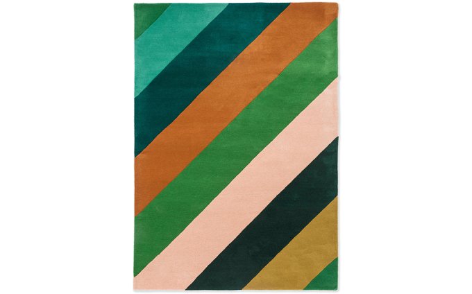 herbet Stripe emerald/amber