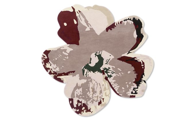 Shaped Magnolia burgundy