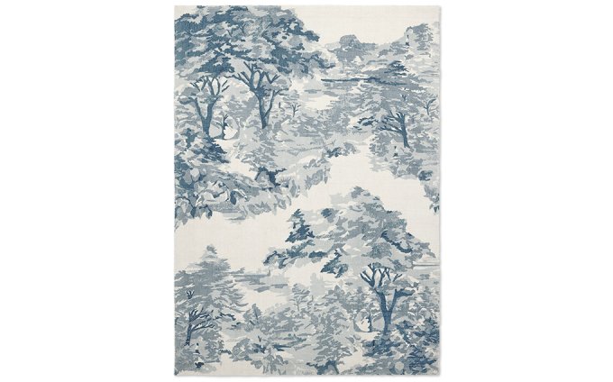 Landscape Toile light blue